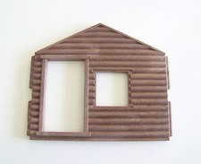 PLAYMOBIL (X250) FORET - Façade Avant avec Ouvertures Cabane des Pêcheurs 3826