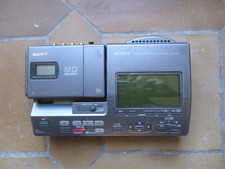 SONY MD WALKMAN MZ 4ST MINI DISC + STATION POUR PIECES SPARE OR REPAIR