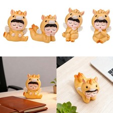 Statue de cheval en résine, adorable sculpture de cheval pour tableau bord