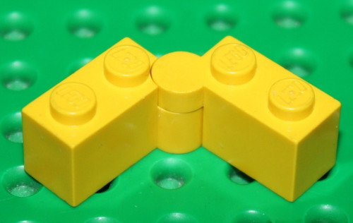 Lego yellow hinge ref 3830 - lego, &