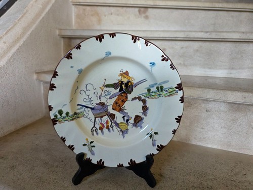 Assiette creil montereau - assiette, &montereau