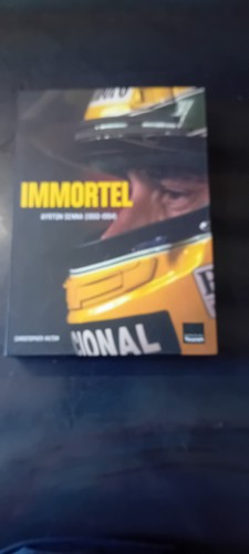 Livre immortel ayrton senna - livre,