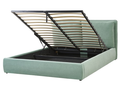 Lit double moderne velours - moderne,