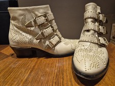 Chloe Susanna Beige Leather