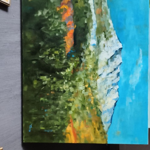 Tableau peinture paysage