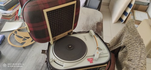 Valisette tourne disque radio - disque,