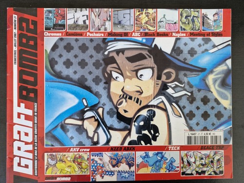 Graffiti magazine graffbombz - graffiti,