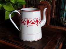 Broc ancien émaillé, broc