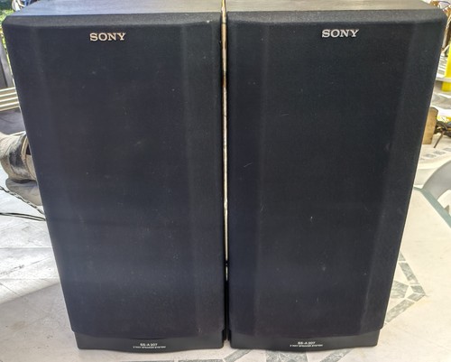 Enceintes bois sony - enceintes,