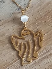 Collier Fantôme et Œil de chat