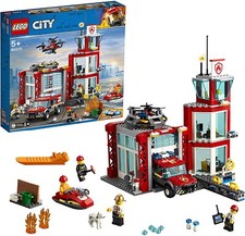 LEGO City La caserne des pompiers 60215 / ENFANT Fille Garçon Jeux NOEL