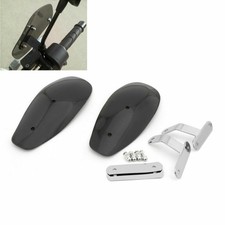 Moto Hand Guard Cold Wind Déflecteur Bouclier Pour Softail Sportster 883 1200 A'
