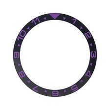 Ceramic Bezel Insert Violet Black fits for Seiko SKX007 009 SKX Watches 38 mm