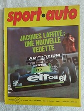 SPORT AUTO N°160 5/1975 LAFFITE CHAMPIONNAT D'EUROPE SAFARI RALLY THRUXTON R30TS
