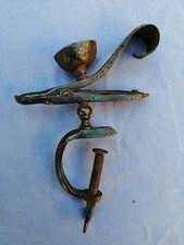 rare outil pince à ourlet  fer forgé forme serpent pince a oiseaux 18/19 ème,
