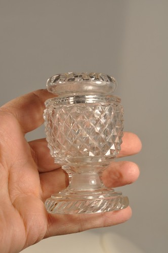 Saliere saleron ancien cristal - saliere,