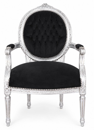 Medaillon fauteuil baroque - fauteuil,
