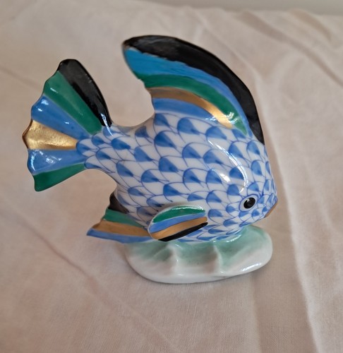 Herend hand painted - , blue
