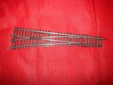 HORNBY HO AIGUILLAGE LONG GAUCHE ACIER SC 1/87 TRAIN ELECTRIQUE