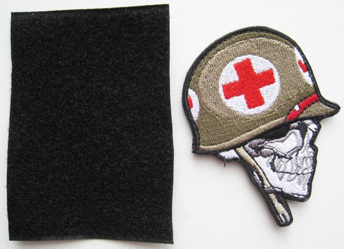 Patch ecusson scratch skull - ecusson,