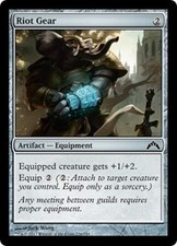 MTG Magic GTC - (4x) Riot Gear/Attirail anti-émeute, English/VO