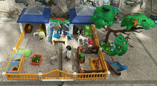 Lot playmobil 4344 centre ou Clinique Soin vétérinaire complet animaux en plus