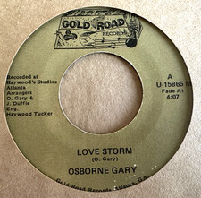 OSBORNE GARY - Two Arms - 7" RARE OBSCURE MODERN SOUL BOOGIE;ATL GOLD ROAD