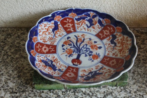 Belle assiette imari - belle, japon
