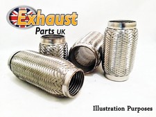 Inox BMW M57 E39 525d 530d E38 730d Échappement Flexi Tuyau Réparation Chat Lame