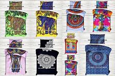 Indien Voile Mandala Housse de Couette Hippie Bohème Double Consolateur Set