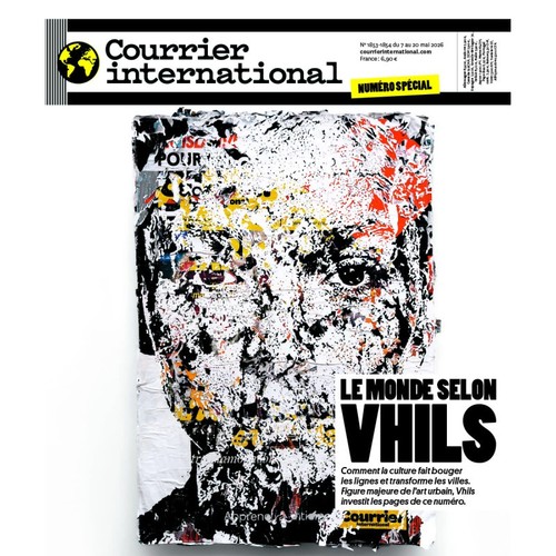 Vhils courrier international - courrier,