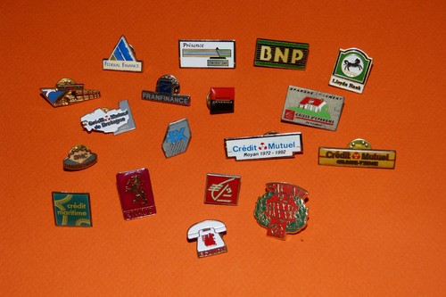 Pin banques caisse - 18, :