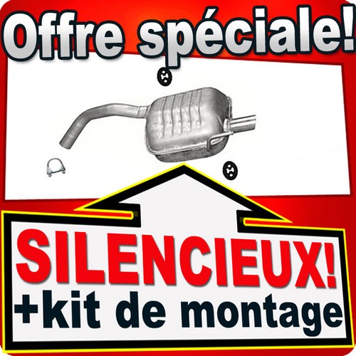 Silencieux arriere pour alfa - pour,