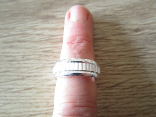 Bague argent massif - argent, d&f