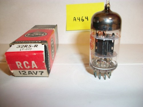 Rca 12av7 radio - rca,