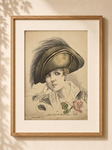 Lithographie ancienne paris - lithographie,