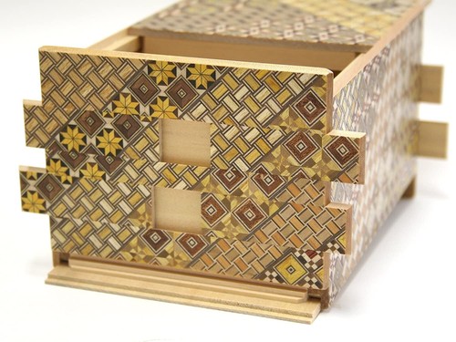 Boîte japonaise yosegi - boîte,