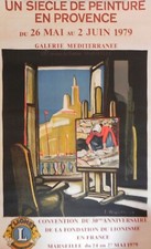 Affiche Lithographiée de