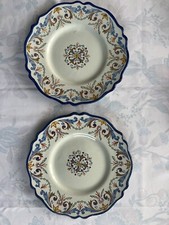 Deux Assiettes Nevers 1860