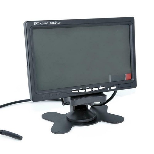 Moniteur miroir couleur lcd - moniteur,