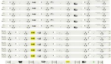 ? Kit Barres LED BN96-24090A 24089A TV Samsung UE40EH6030 UE40EH5000