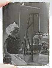 ANCIENNE PLAQUE PHOTO VERRE