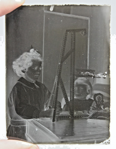 Ancienne plaque photo verre - plaque,