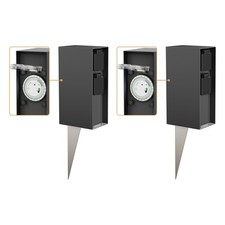 2x Colonne de prises de jardin