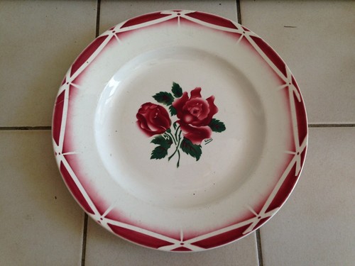 Grand plat rond - grand, digoin