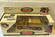 SOLIDO MILITAIRE 1/50 CAMION GMC + TRANSPORT JERRICAN CAMOUFLAGE SABLE C92