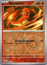 Carte Pokémon Salamèche 026/197 Reverse - 2023