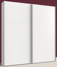 Armoire À Portes Coulissantes Niveau 2, 250Cm, Blanche (17527)