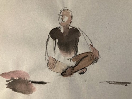 Beau dessin crayon aquarelle - beau,