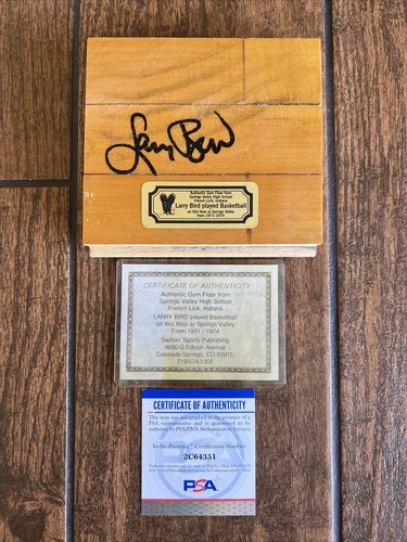 Larry bird signed - larry, authentic